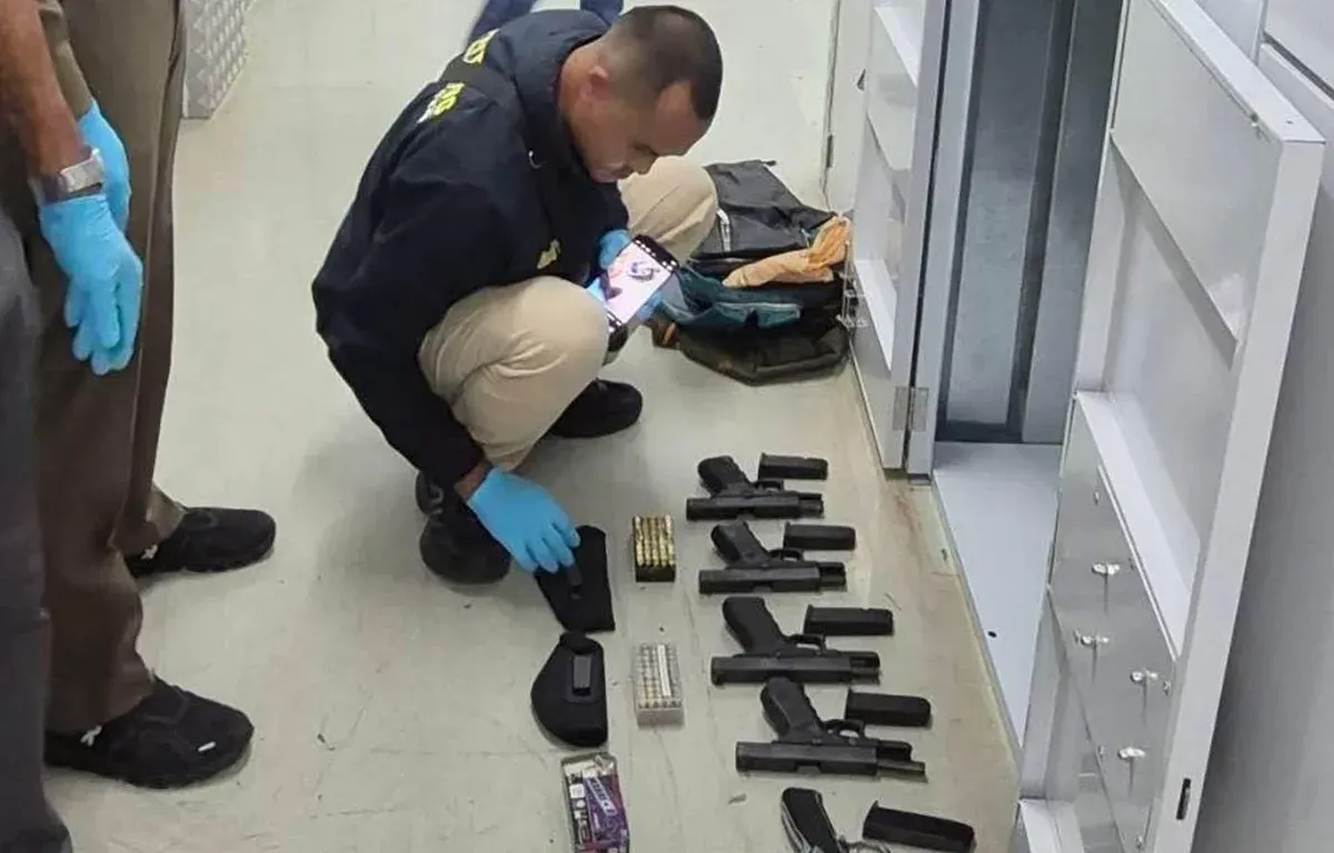 Swedish Man’s Locker in Patong Reveals Cache of Firearms