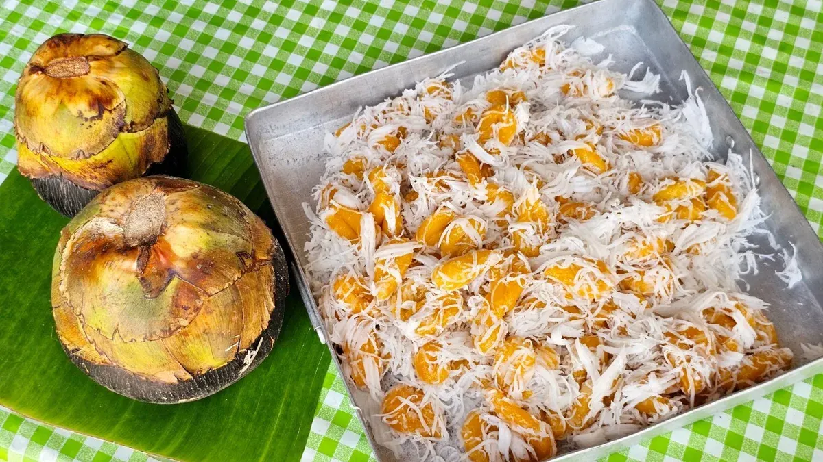 Palm Sugar Sweet: Egg Fish Candy Recipe