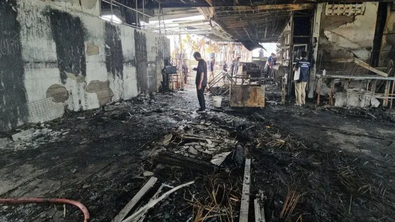 Pattaya hotel temporarily closed for safety after fire