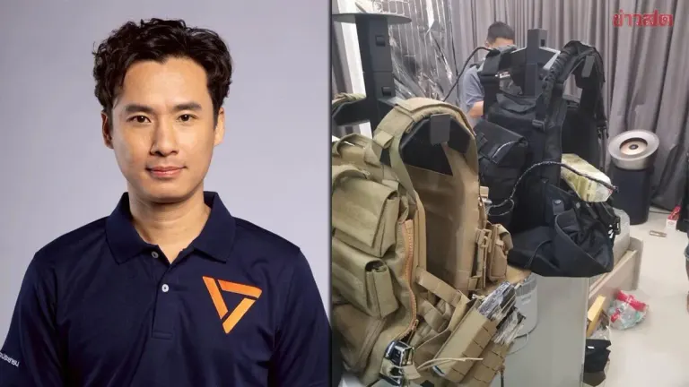 Thanathorn Demands Thorough Investigation into Chinese Man's Weapons Stockpile; Police Chief's 'Collector' Explanation Raises Concerns
