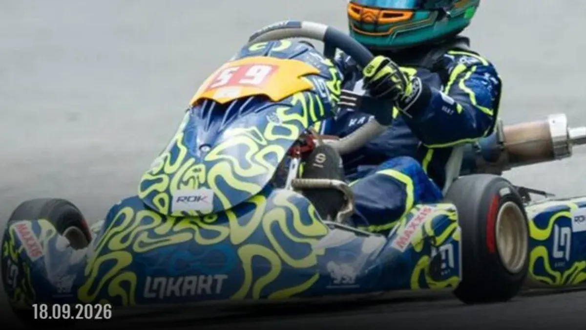 10-Year-Old Lotto Wins Thailand Go-Kart Championship