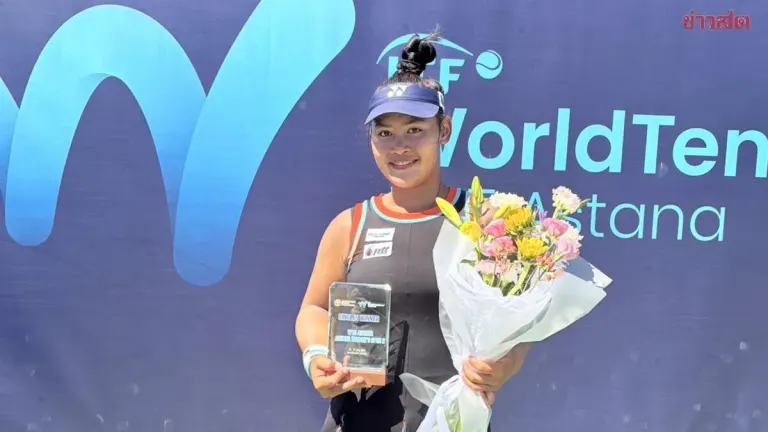 Thai Teenage Tennis Star Bua Wins First Pro Title