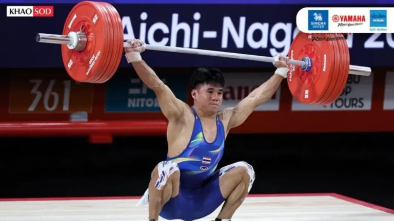 Thai Weightlifter Teerapong Wins Asian Games Bronze