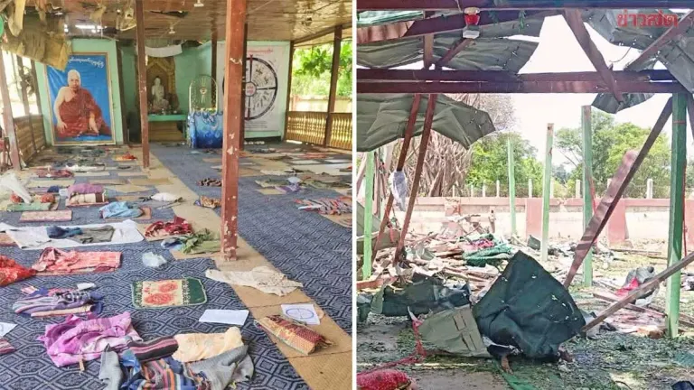 Myanmar Military Airstrike Kills 14 at Buddhist Monastery