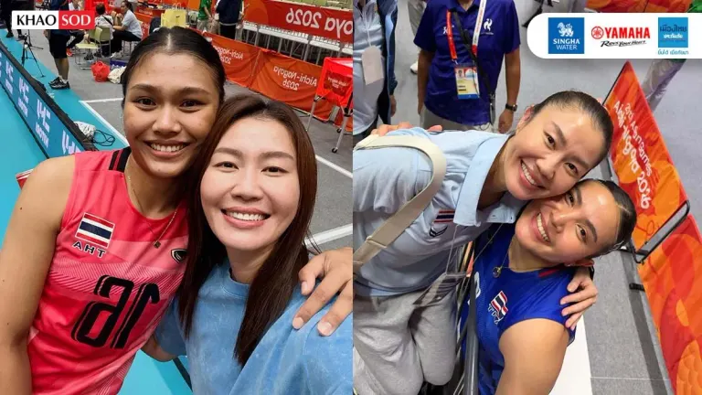 Volleyball Legend Nootsara Celebrates Thailand's Bronze at Asian Games