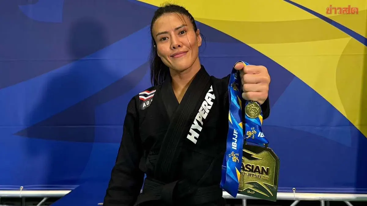 Thai Jiu-Jitsu Athlete Wins Asian Championship Gold