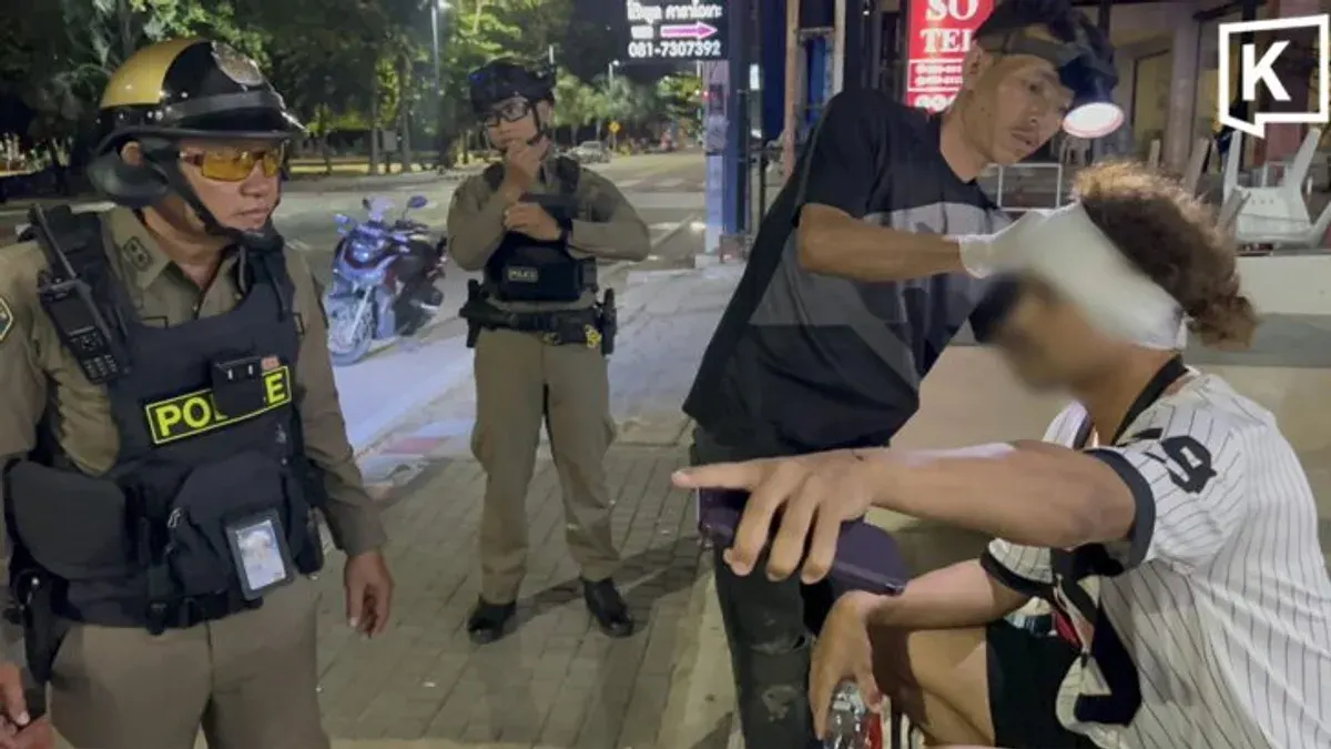 British Man Slashed in Pattaya Motorbike Robbery Attempt
