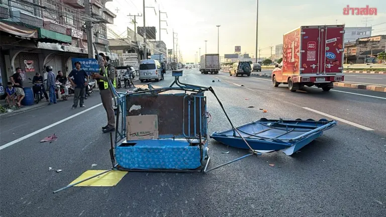 Van Collides with Motorcycle Sidecar, One Dead, One Seriously Injured