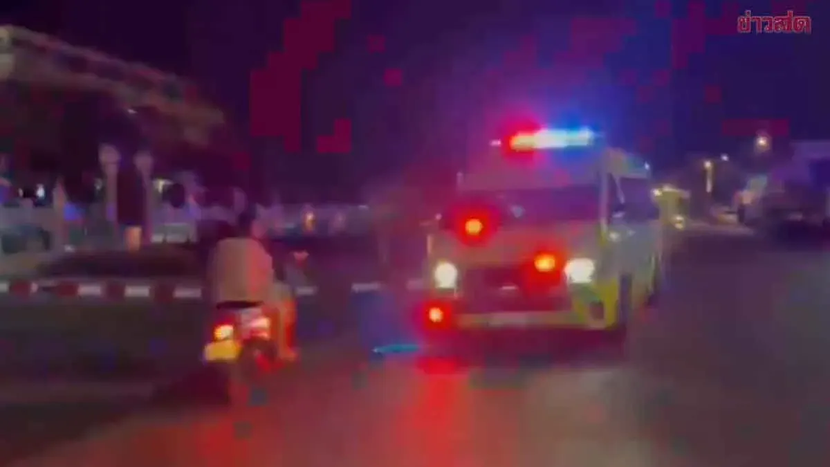 Motorcycle Nearly Hits Ambulance Refusing to Yield While Rushing Cancer Patient with Respiratory Distress to Hospital