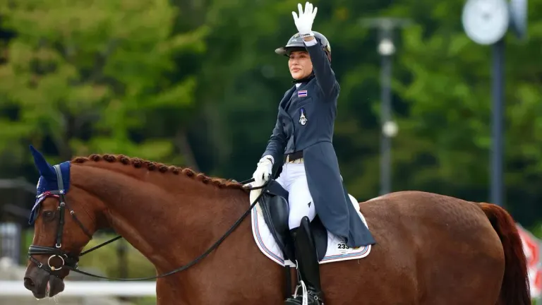 Princess Sirivannavari Thanks Thais After Asian Games Dressage