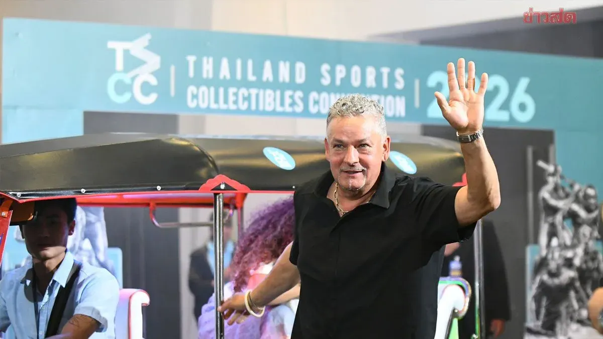 Roberto Baggio Visits Thailand for Major Sports Collectibles Event—Thanks Thai Fans for Their Continued Support