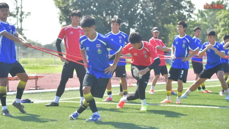 Thai Student Footballers Refine Tactics Ahead of World Championship