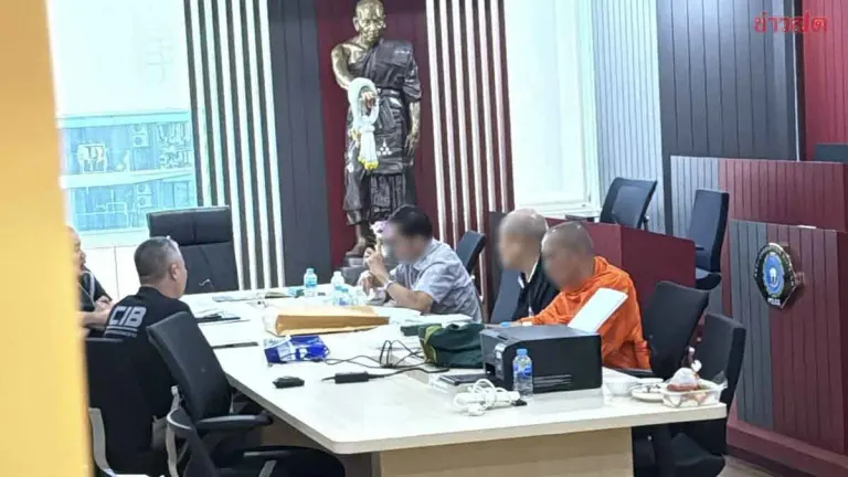 Police File Serious Charges Against Former Abbot and Chanting Master of Wat Bang Khlan for Embezzling 9 Million Baht