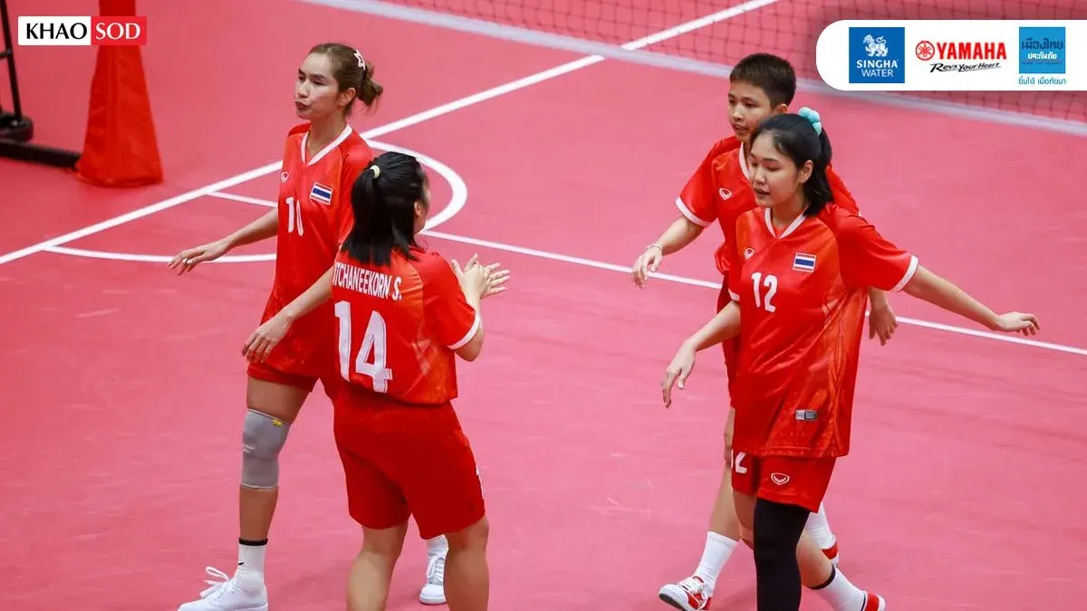Thai Women's Sepak Takraw Team Advances to Asian Games Semifinals