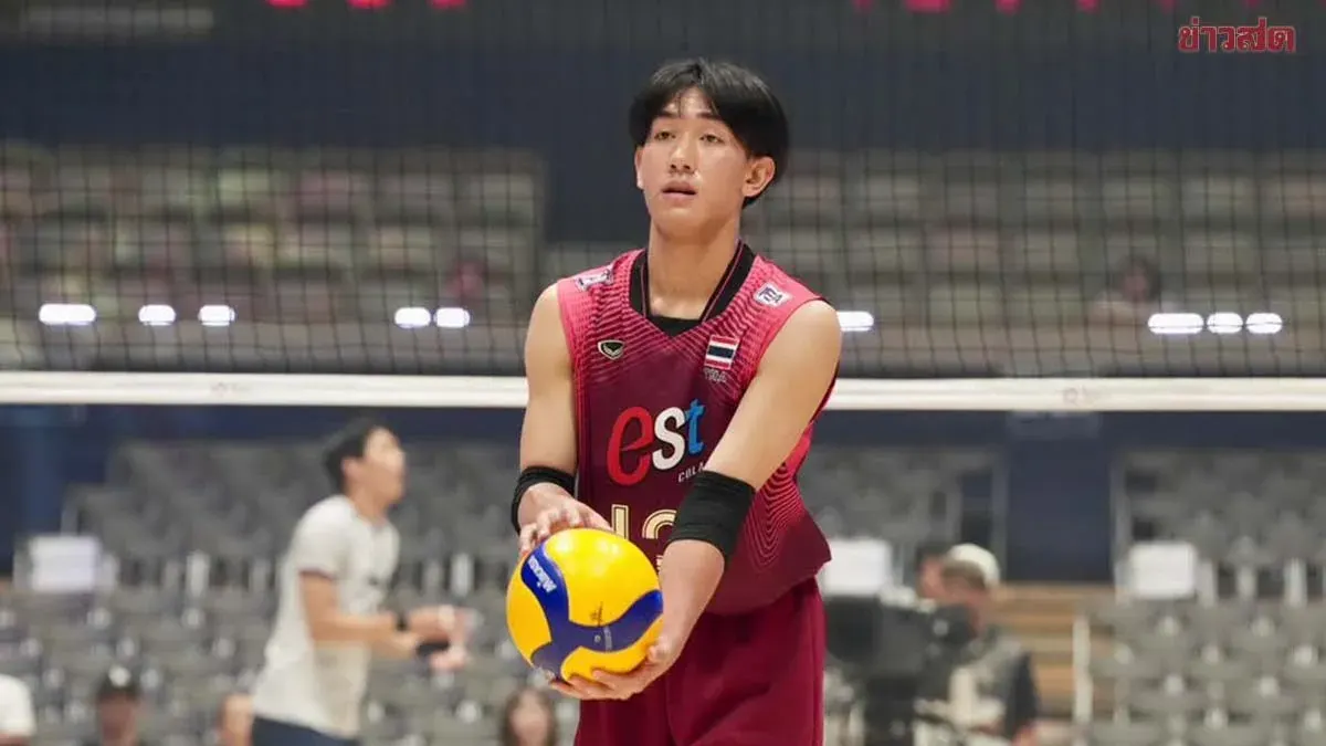Thai Volleyball Star Nets Upset Win Over South Korea