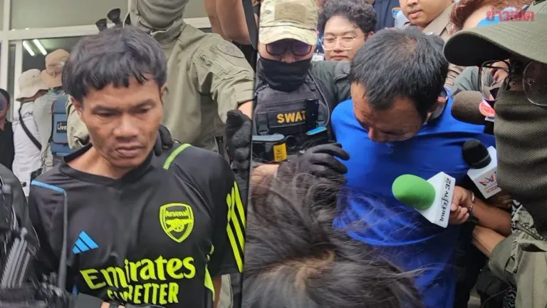 Two Men Remanded in Five-Murder Case in Chonburi