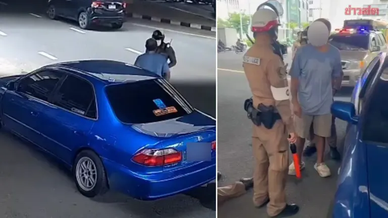 Driver Elbows Traffic Officer at Bang Wa BTS, Faces Four Charges