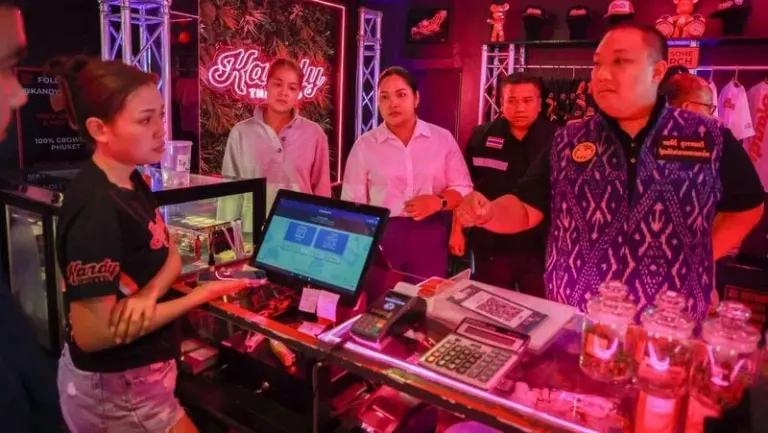 Deputy Minister Orders Cannabis Shop Inspections in Phuket