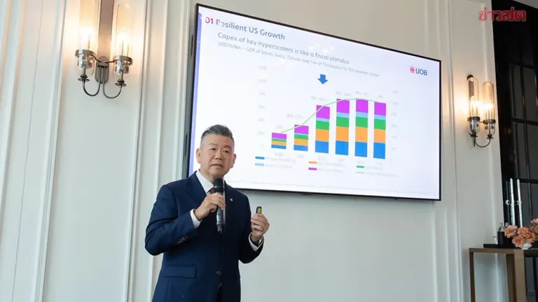 UOB Keeps Thai Stocks Neutral, Backs Foreign Equities on AI Wave