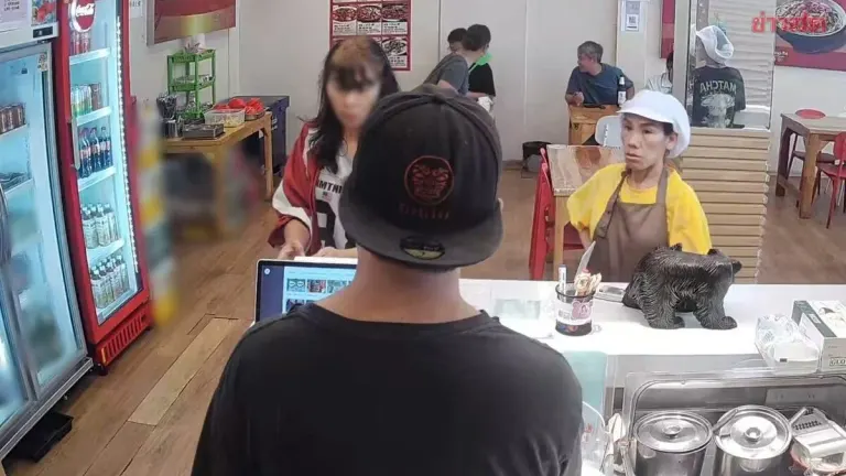 Woman Flees Noodle Shop After Fake QR Payment in Chonburi