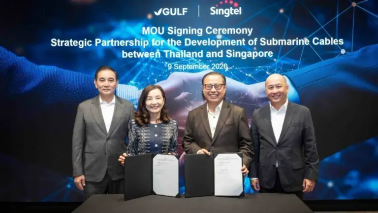 Gulf and Singtel Partner on Thailand-Singapore Submarine Cable