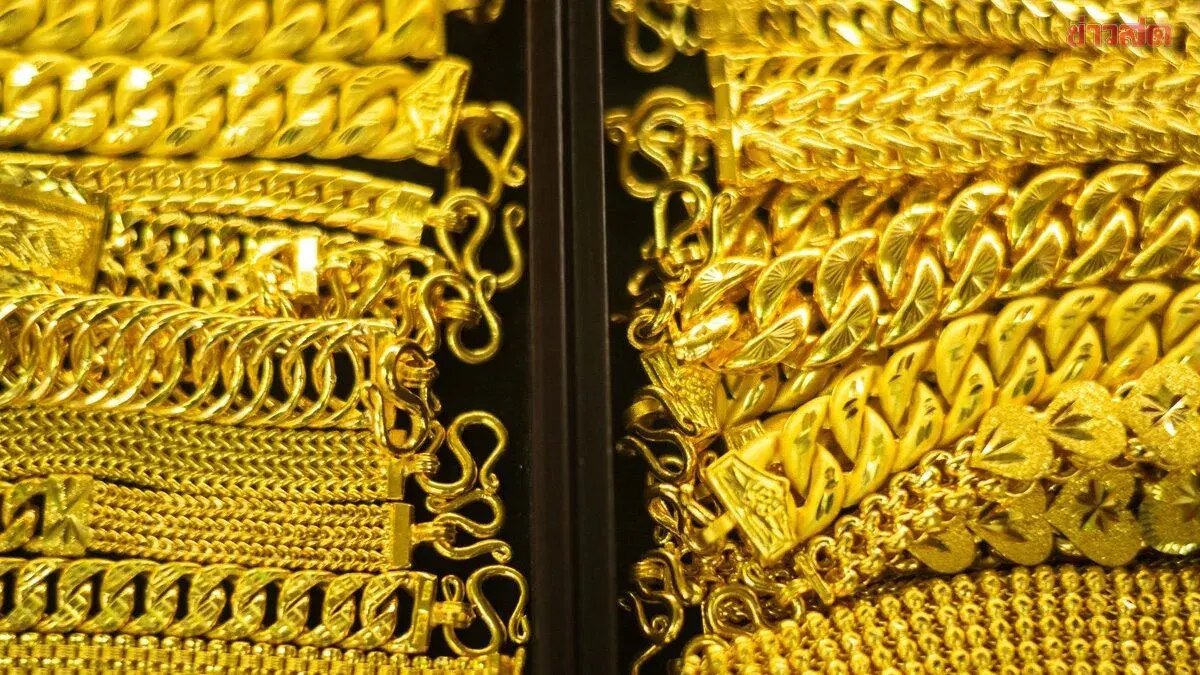 Gold Prices Jump 350 Baht Per Gram