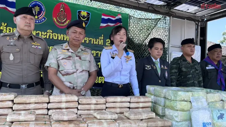 Thai Rangers Seize 400,000 Meth Pills, 50kg Ice on Mekong Border