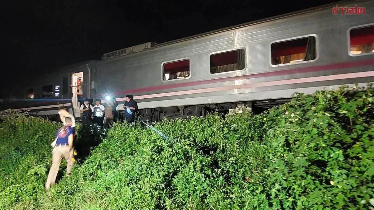 Train Strikes And Kills Person In Lampang