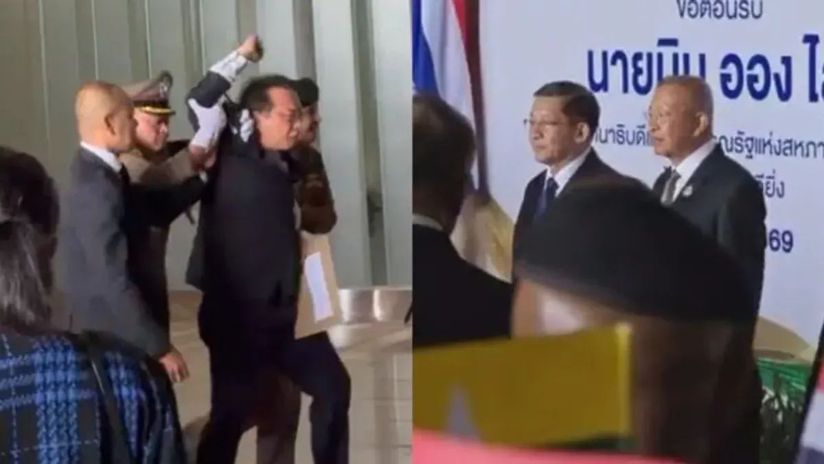 Thai MP Ejected From Parliament For Peace Protest