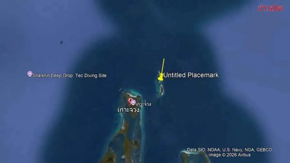 Four Experienced Divers Missing Off Samed Island, Chonburi