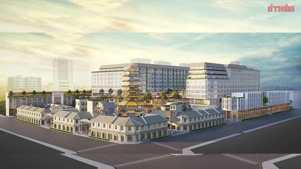 AWC Secures 40.5 Billion Baht Sustainable Loan for Yaowarat Development