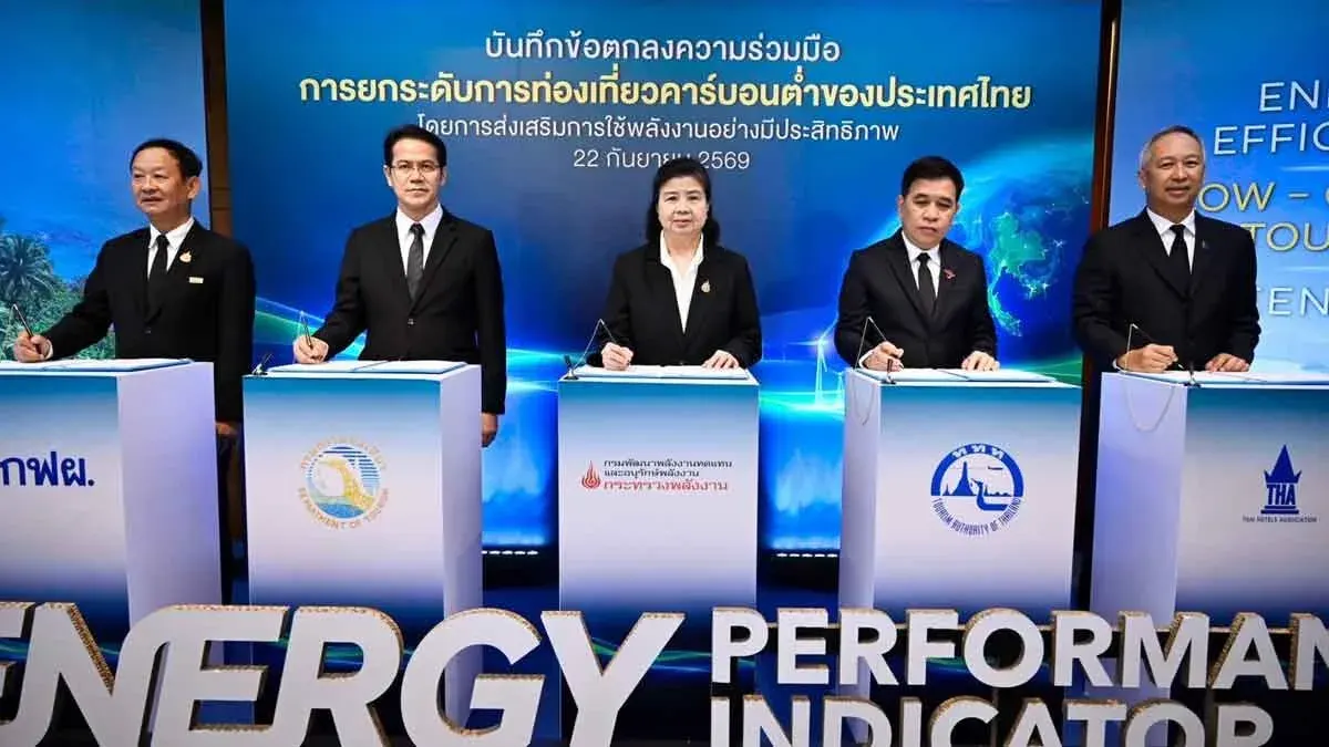 Thailand Launches Low-Carbon Hotel Initiative With 5,000-Property Target