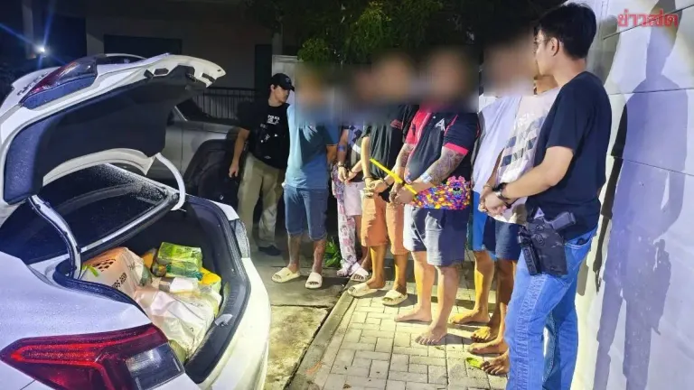 Police Seize 221kg Ketamine Worth 30 Million Baht