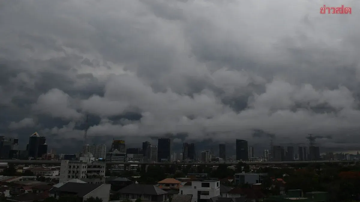 Disaster Prevention Agency Warns 60 Provinces to Prepare for Heavy Rain and Strong Winds May 7-10