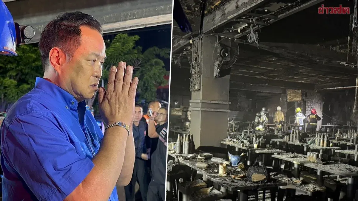 PM Awaits Police Inquiry Into Ladprao Beer Hall Fire