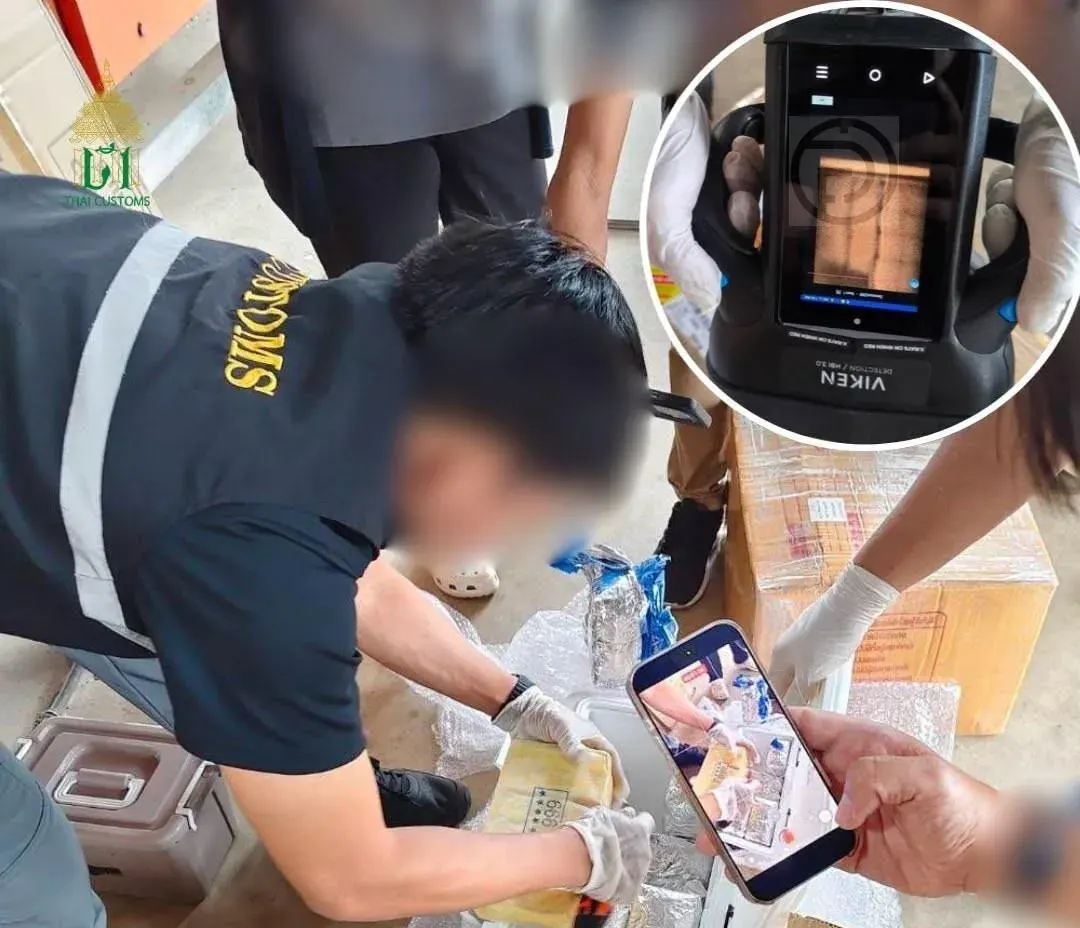 Phuket Customs Seizes 25 Million Baht in Meth Packages