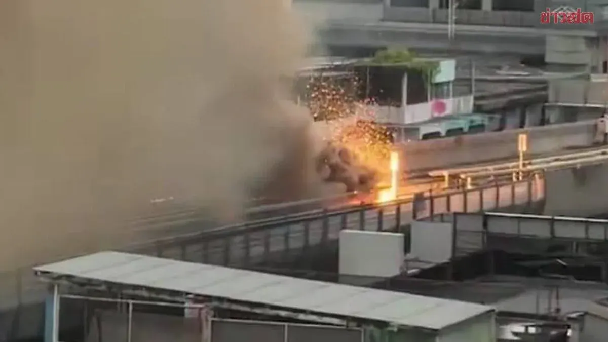 Bangkok Blue Line Resumes Service After Cable Fire