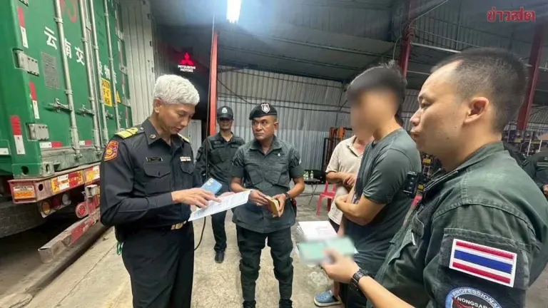 Chinese Truck Caught Operating Off Authorized Route