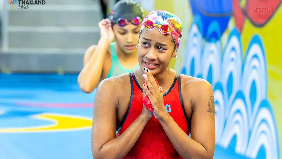 Thai Swimming Star Returns to Full Training After Surgery