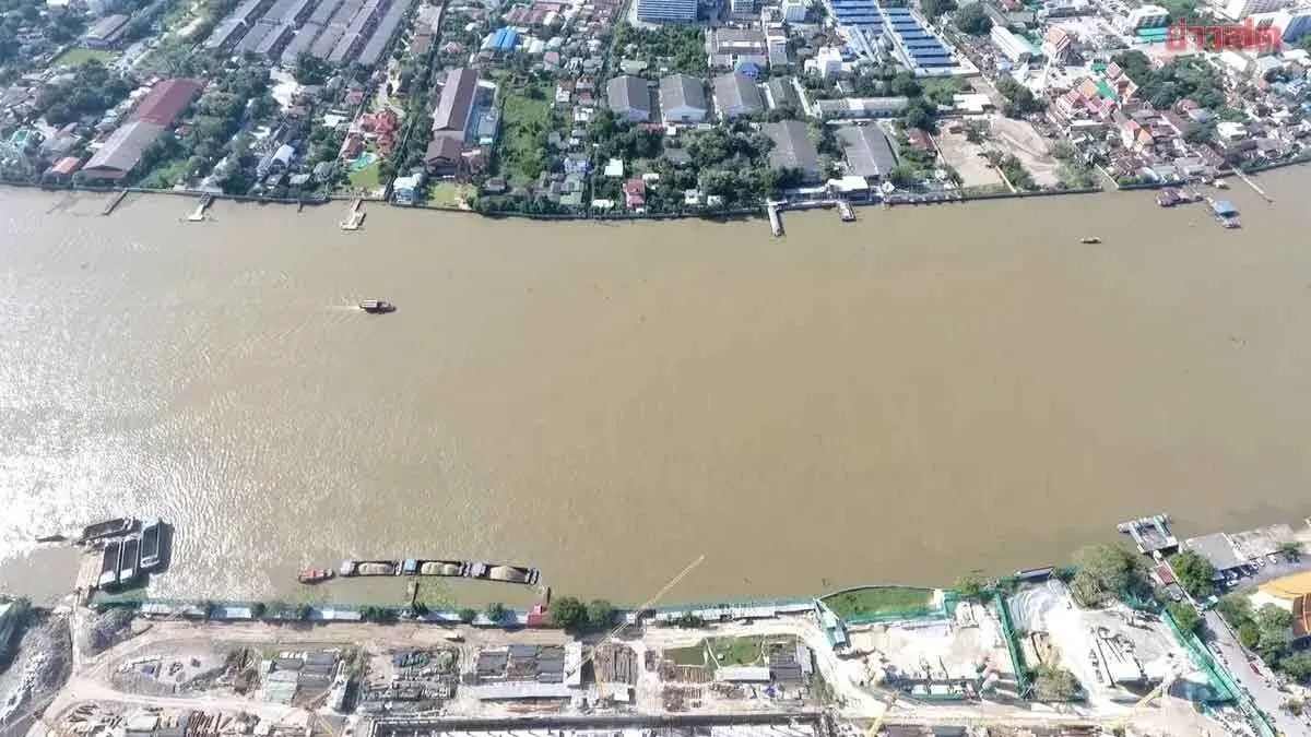 Chao Phraya River Water Levels Rise; 10 Provinces on Alert