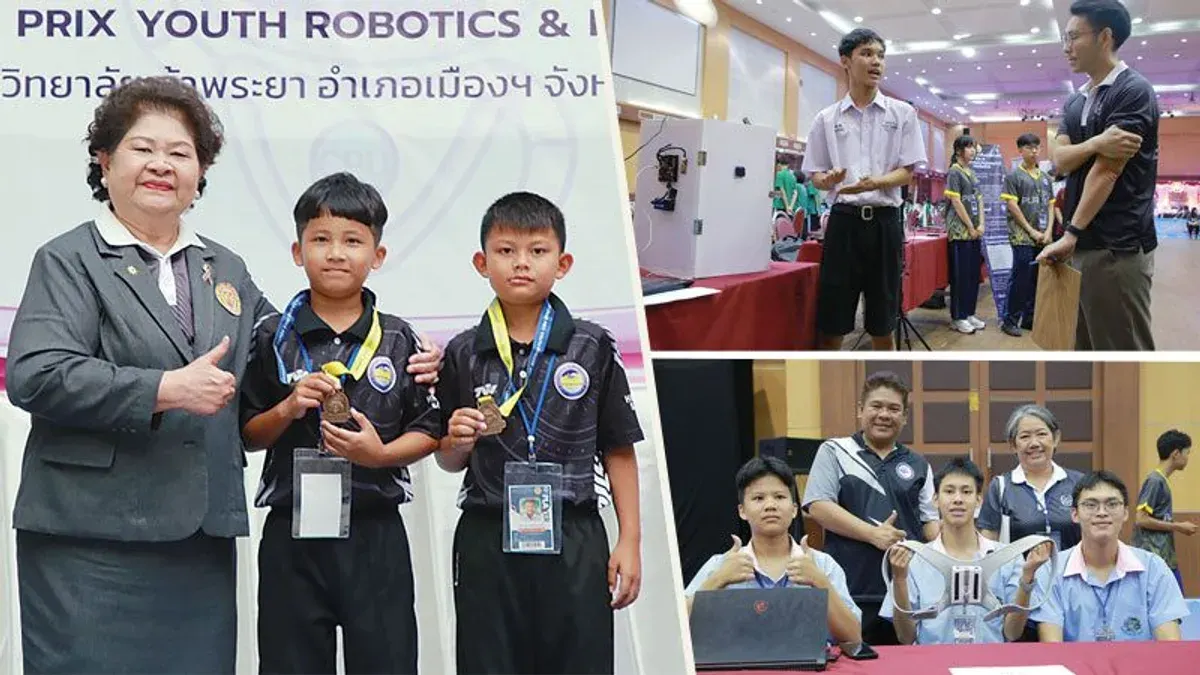 Thai Youth Compete in Fourth ASEAN Robotics and Esports Championship