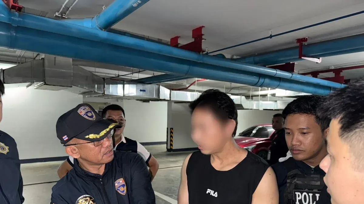 Myanmar Drug Suspect Arrested in Luxury Rama 9 Condo