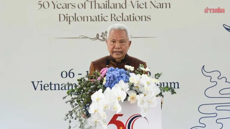 Thai Parliament Speaker Marks 50 Years of Thailand-Vietnam Ties