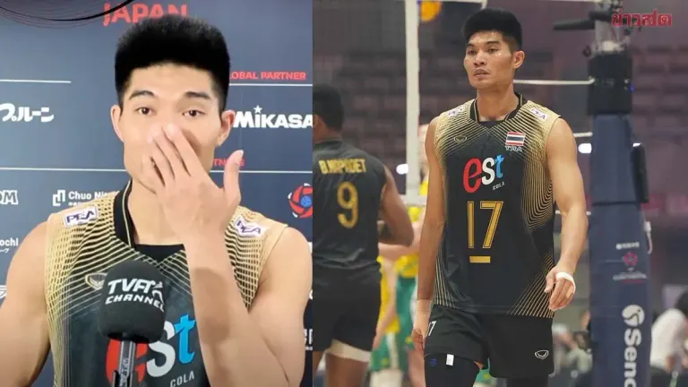 Thai Volleyball Captain Tears Up After Quarterfinal Exit