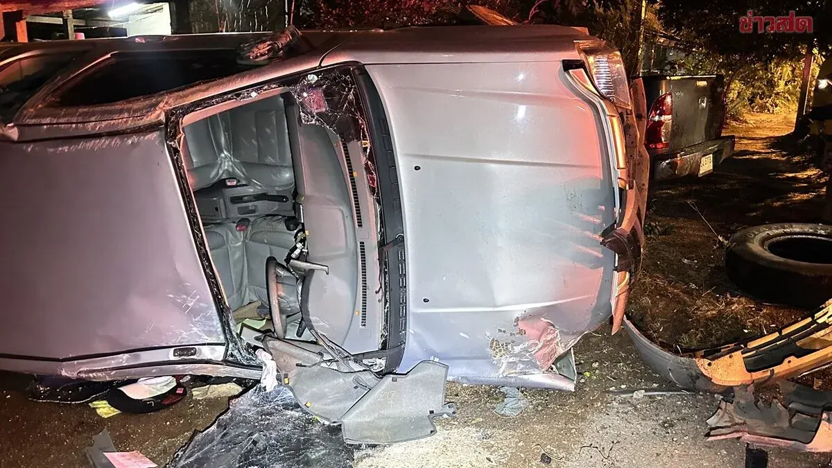 Hospital Chief's Pickup Flips, Injures Driver Who Refuses to Leave
