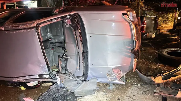 Hospital Chief's Pickup Flips, Injures Driver Who Refuses to Leave