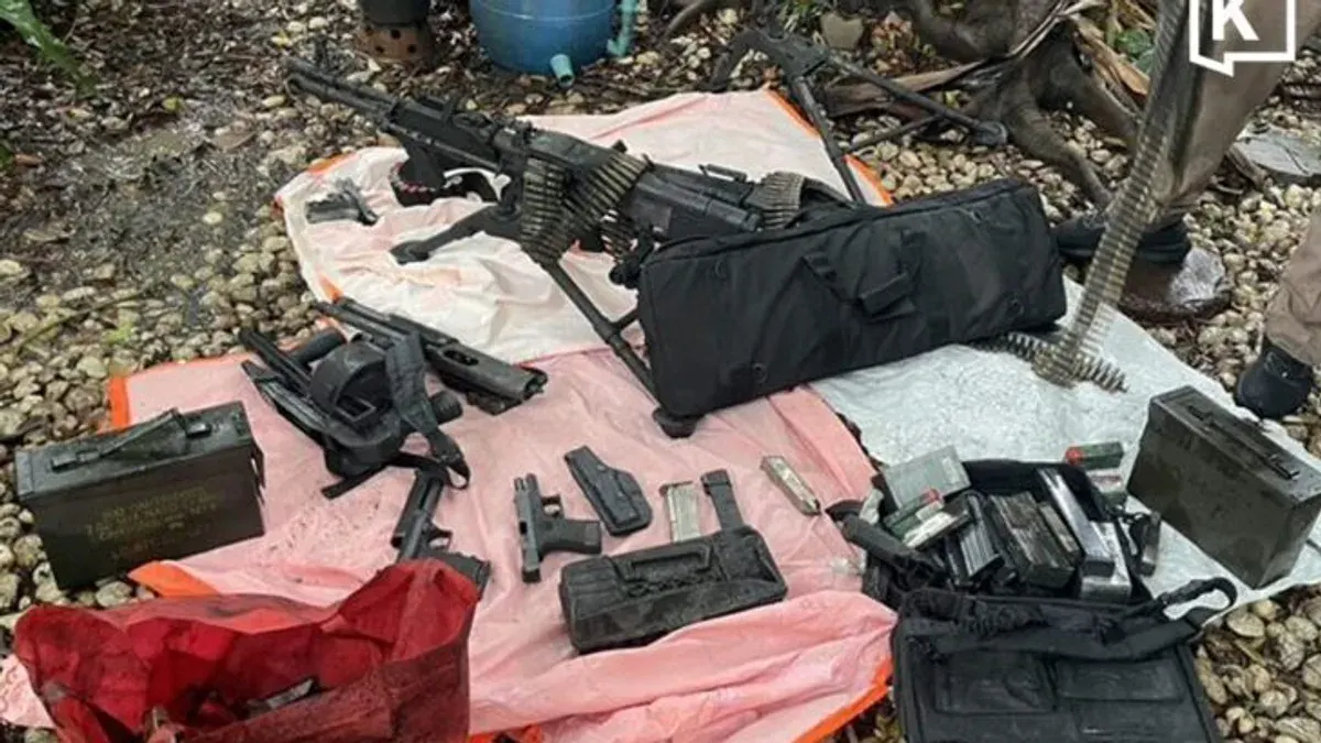 Man Found Dead After Setting Bangkok Home Fire, Weapons Seized