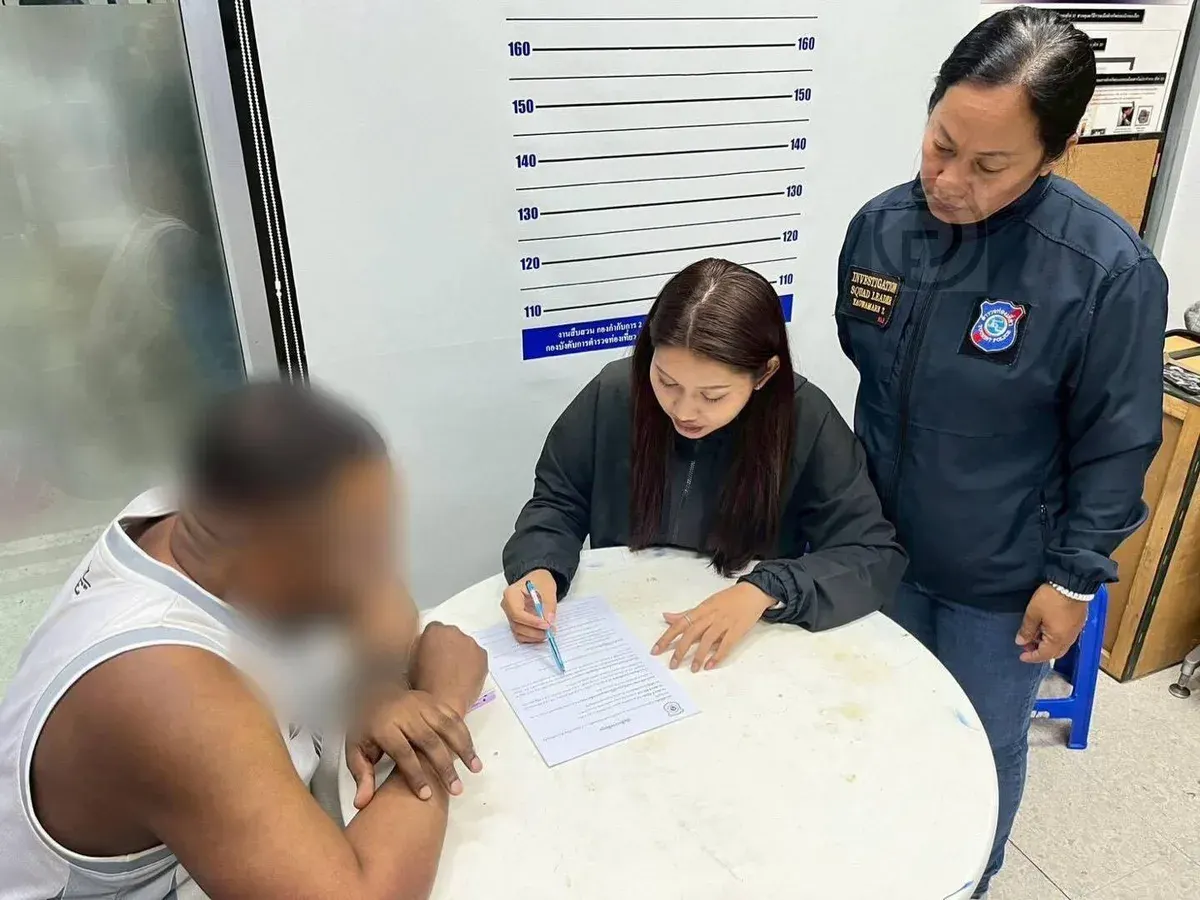 Two African Men Arrested Using New AI Technology in Phuket for Two Years of Overstay