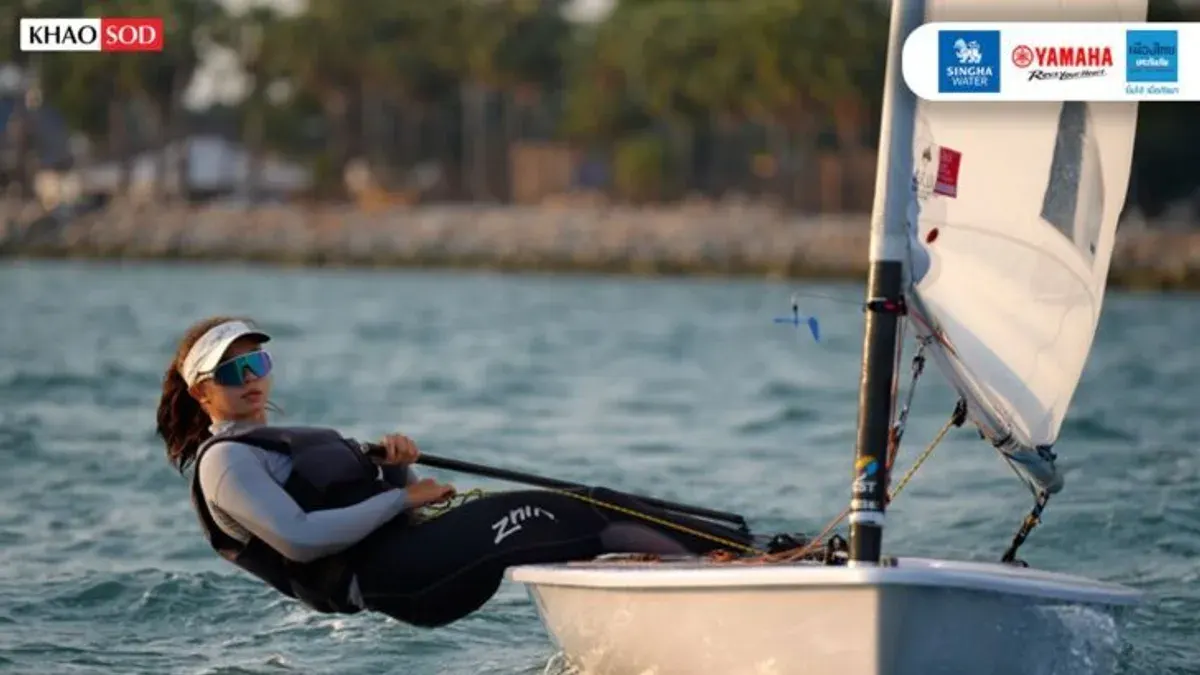 Thai-American Sailor Sofia Montgomery Wins Asian Games Gold
