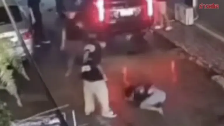 Biker Gang Brutally Assaults Cannabis Shop Worker in Chiang Mai